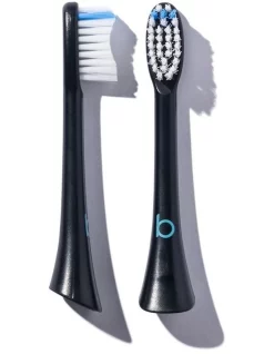 Flash Sale ✨ Bonny Smile Electric Toothbrush Replacement Soft Brush Heads In Black ✨