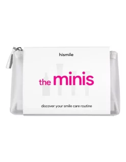 Flash Sale 🎁 Hismile PAP Teeth Whitening Kit Minis Set In White 30023-TM 🎉