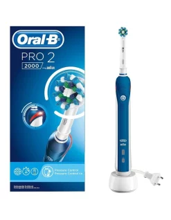 Best deal 🌟 Oral-B Pro 2000 Cross Action Toothbrush Blue ✨