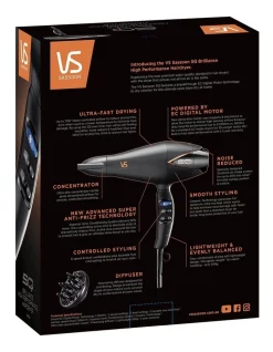 Budget 😉 VS Sassoon 5Q Brilliance Hair Dryer In Black 🥰 -Philips Shop unnamed file 307