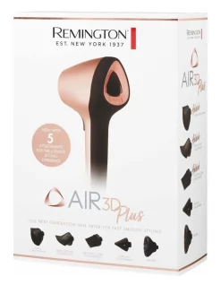 Budget 👍 Remington AIR3D Plus Hair Dryer Rose Gold D7779AU ❤️ -Philips Shop unnamed file 435