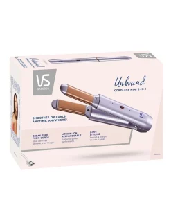Outlet 🌟 VS Sassoon Unbound VSS300UA Cordless 2 In 1 Metallic Mini Hair Styler In Purple ⭐ -Philips Shop unnamed file 451