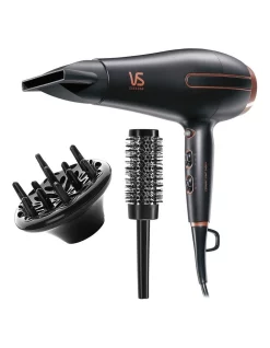 Coupon 🔔 VS Sassoon Super Power 2400 Hair Dryer In Black 💯