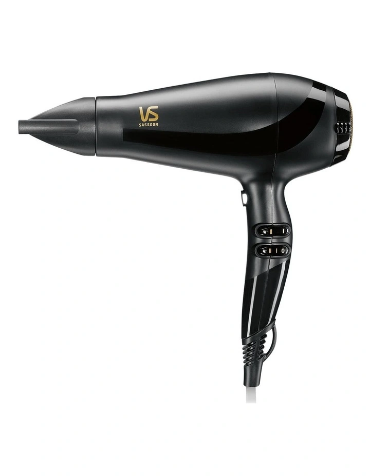 New π VS Sassoon Salon Professional Hair Dryer Black VSP5544A β 3 New π VS Sassoon Salon Professional Hair Dryer Black VSP5544A β