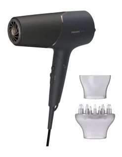 New ⭐ Philips Hair Dryer 5000 Anthracite Satin & Rose Champagne (BHD538/20) ✔️