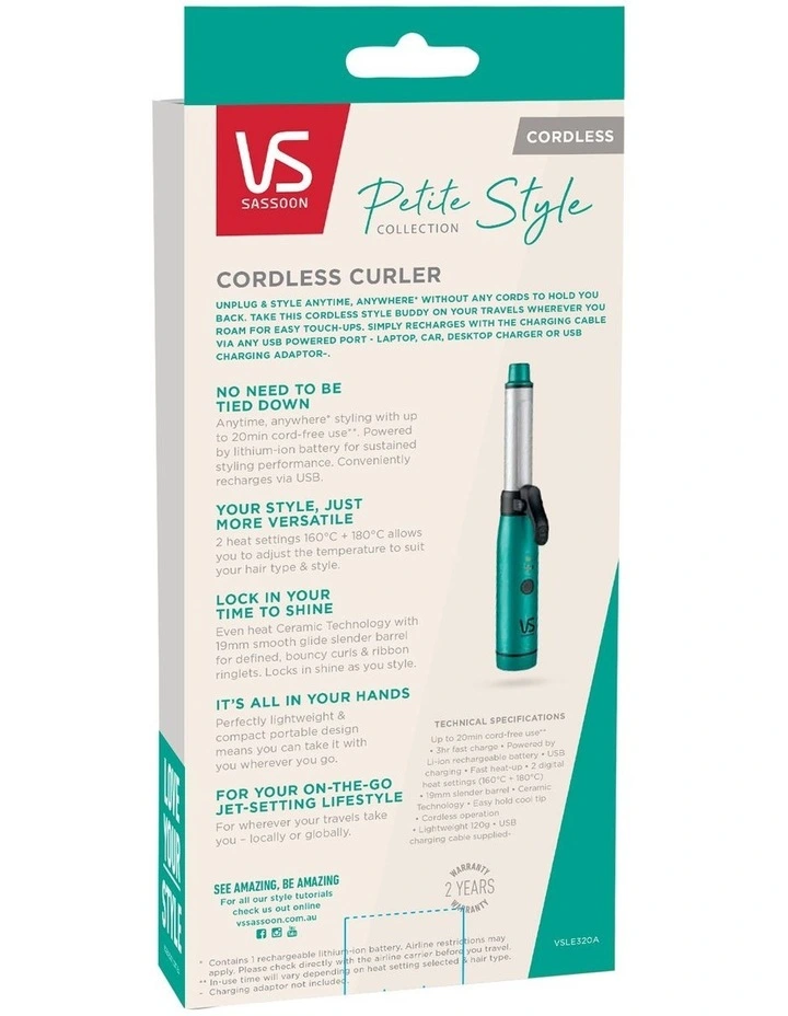 Best reviews of π VS Sassoon Petite Cordless Hair Curler Equilibrium VSLE320A π₯ 7 Best reviews of π VS Sassoon Petite Cordless Hair Curler Equilibrium VSLE320A π₯ - Image 5
