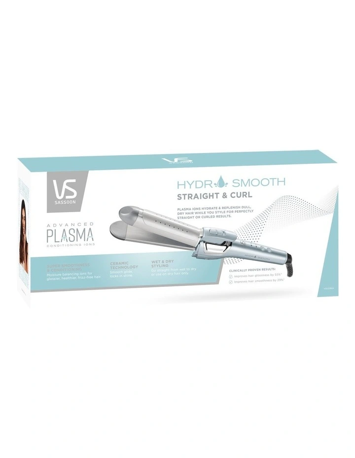 Flash Sale π VS Sassoon Hydro Smooth Straight & Curl VSS3290A Hair Styler In Teal Blue π₯° 7 Flash Sale π VS Sassoon Hydro Smooth Straight & Curl VSS3290A Hair Styler In Teal Blue π₯° - Image 5