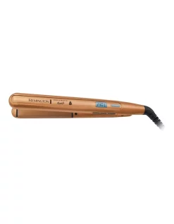 Best Sale 🎉 Remington Keratin & Argan Oil Nourish Gold Hair Straightener S7500AU 🎁