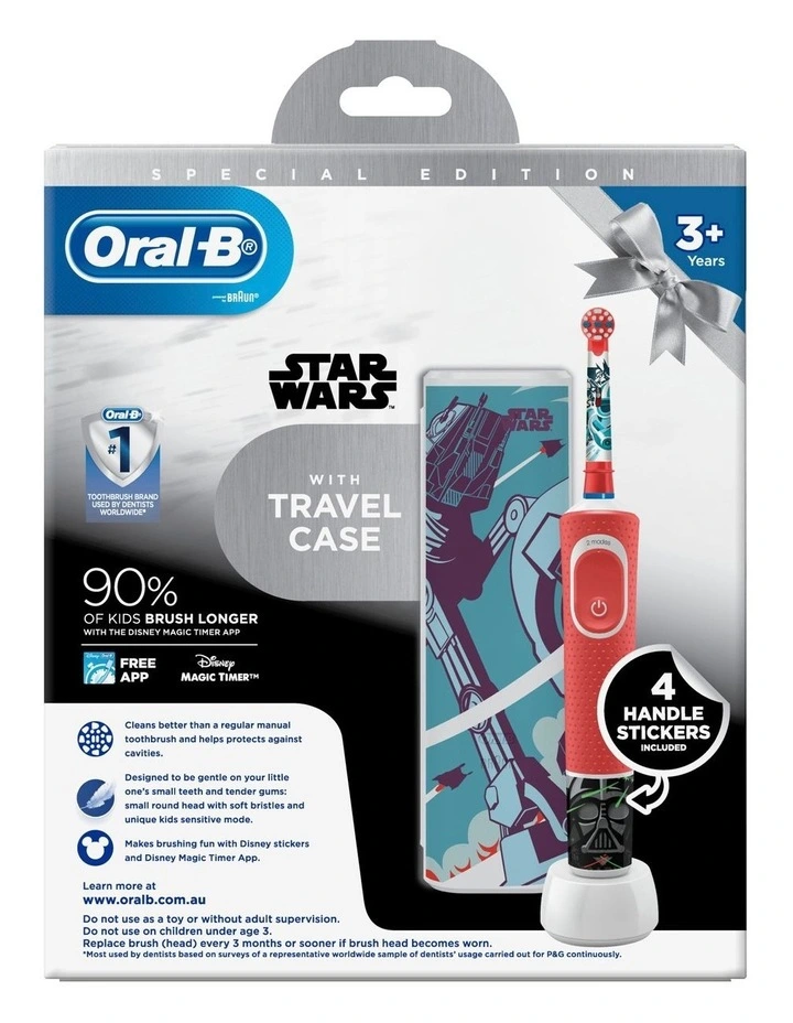 Best Sale 👍 Oral-B Pro 100 Kids Rechargeable Toothbrush Red/Blue 🎉 4 Best Sale 👍 Oral-B Pro 100 Kids Rechargeable Toothbrush Red/Blue 🎉 - Image 2