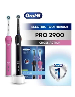 Wholesale 🤩 Oral-B Pro2 His N Hers Dual Handle Electric Toothbrush Black/Pink 4987176075314 😉 -Philips Shop unnamed file 76