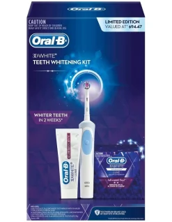 Best reviews of 🎁 Oral-B 3D-White Teeth Whitening Kit White REG3DW 👍