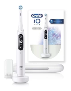 Budget 💯 Oral-B IO 7 Series Rechargeable Toothbrush With Travel Case White 🧨